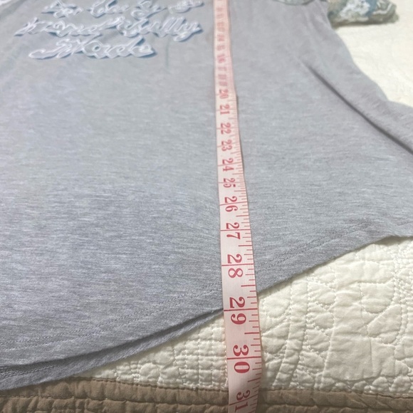 Cato Heather Gray Tee - Picture 4 of 6